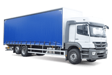 Van Hire Ballymena - 26 Tonne Curtain Side Truck - Truck hire Ballymena