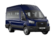 Van Hire Ballymena - Ford Minibus 17 Seater - Minibus hire Ballymena